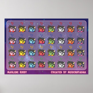 Póster Smash Bros Marlene