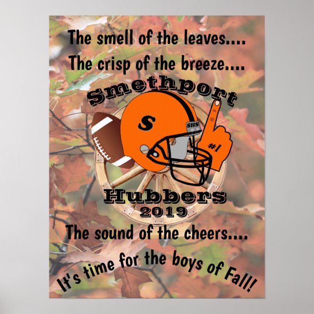 Póster Smethport Hubbers Boys of Fall (Frente)