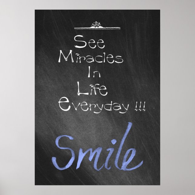 Póster Smile (Frente)