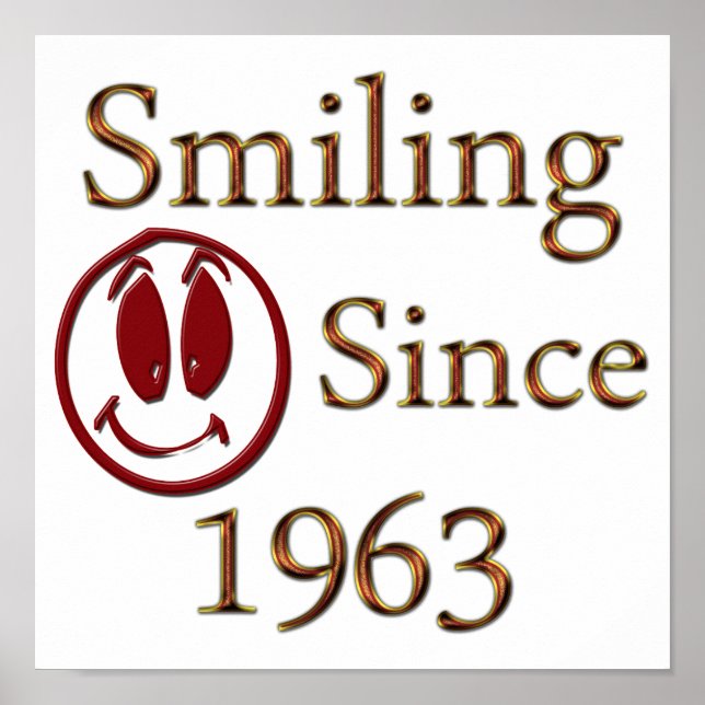 Póster Smiling (Frente)