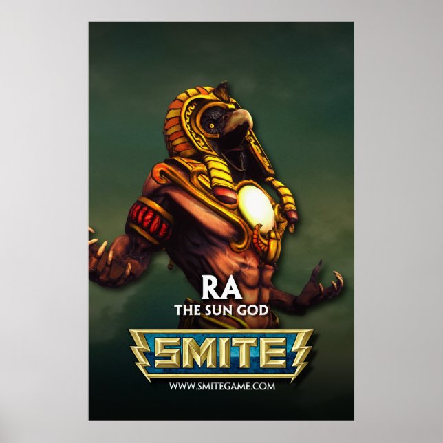 Póster SMITE: Ra, el Dios del Sol (Frente)