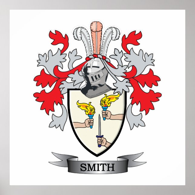 Póster Smith Coat of Arms (Frente)