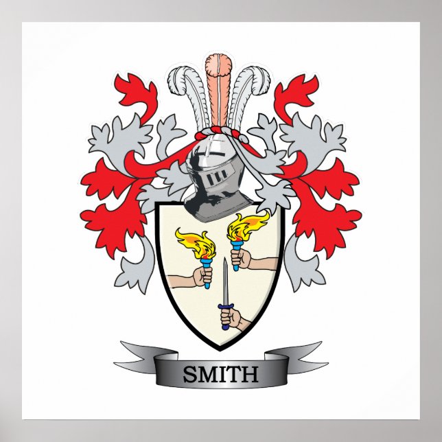 Póster Smith Coat of Arms (Frente)