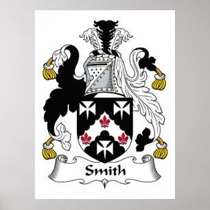 Póster Smith Family Crest