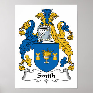 Póster Smith Family Crest