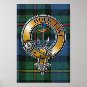 Póster Smith Tartan & Badge