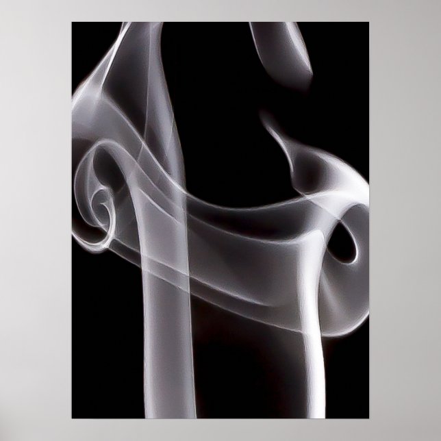 Póster Smoke Swirls (Frente)