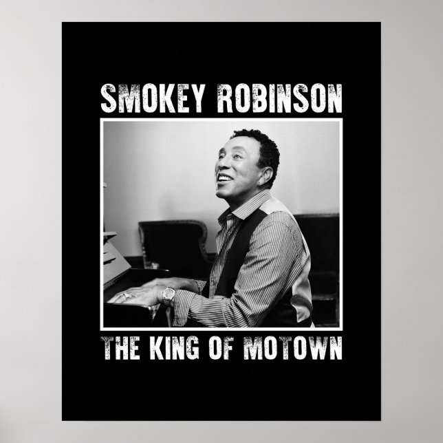 Póster Smokey Robinson El Rey De Motown (Frente)