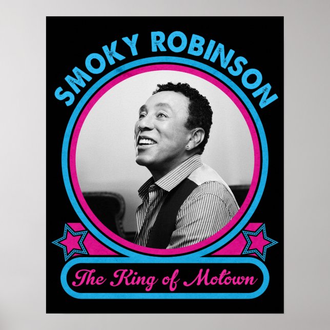 Póster Smokey Robinson El Rey De Motown (Frente)