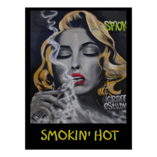 Póster Smokin Hot Blond