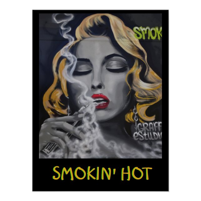 Póster Smokin Hot Blond (Anverso)