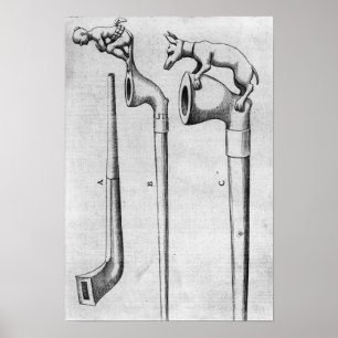 Póster Smoking Pipes