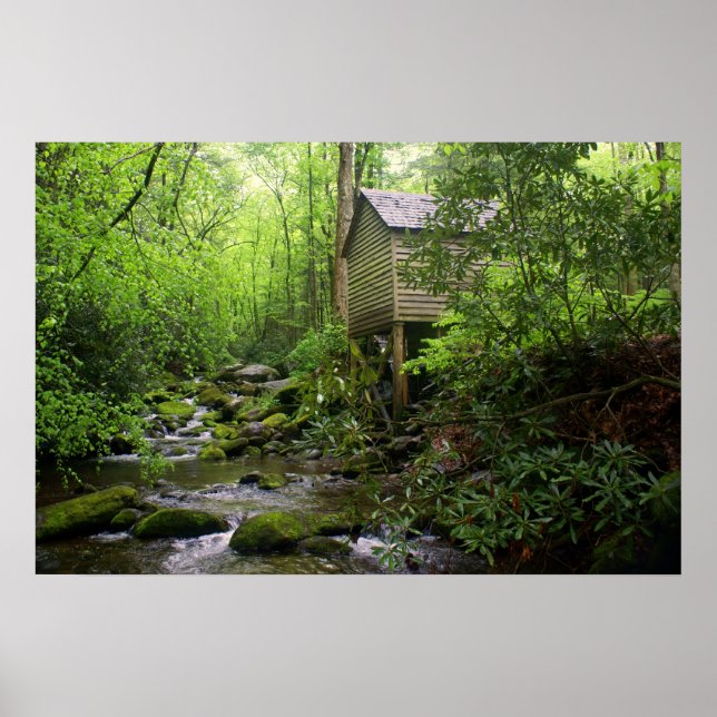 Póster Smoky Mountain Mill (Frente)