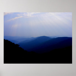 Póster Smoky Mountain Morning