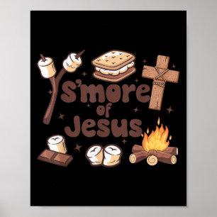 Póster Smore De Jesús Cristiano Campista Amante De Campam