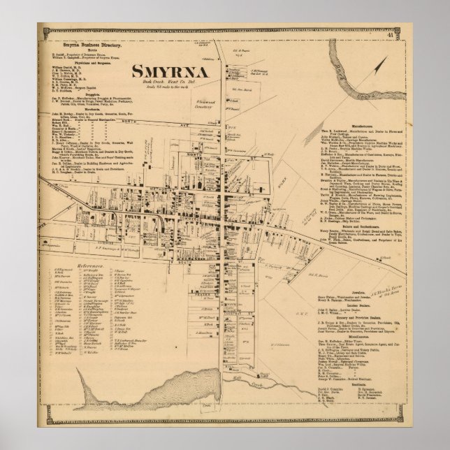 Póster Smyrna (Frente)