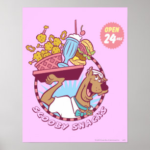 Póster "Snacks Scooby-Doo"