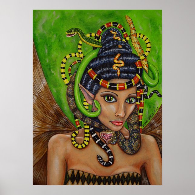 Póster Snake Queen Fairy Poster (Frente)