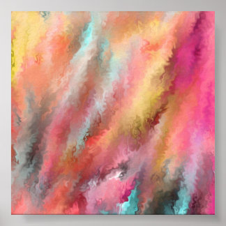 Póster Snappy Abstract Art