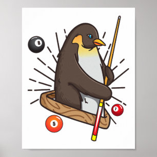 Póster Snooke de Chicas del billar de Camisetas del billa