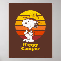 Snoopy | Beagle Scout - Camper feliz
