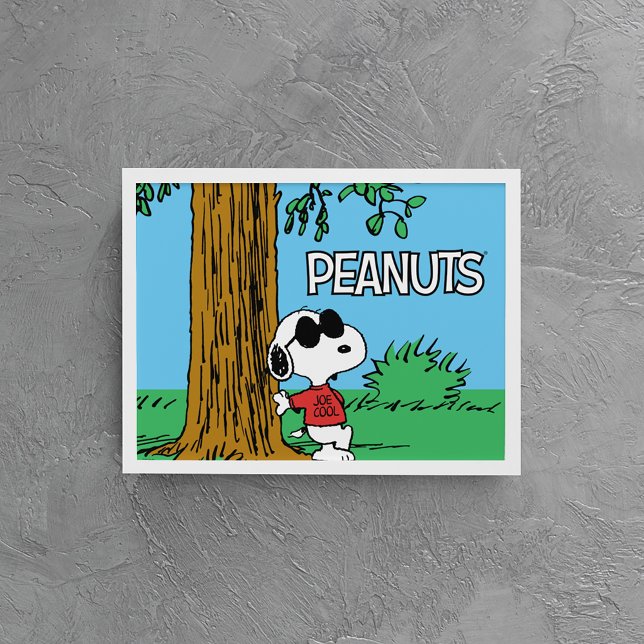 Póster Snoopy "Joe Guay" (Poster in frame)