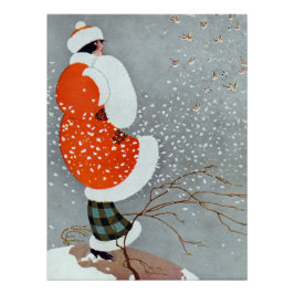 Póster Snow Buntings - Will Hammell 