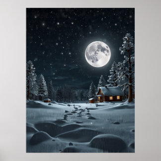 PÓSTER SNOW MOON