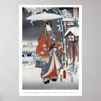 Póster Snow Samurai Poster