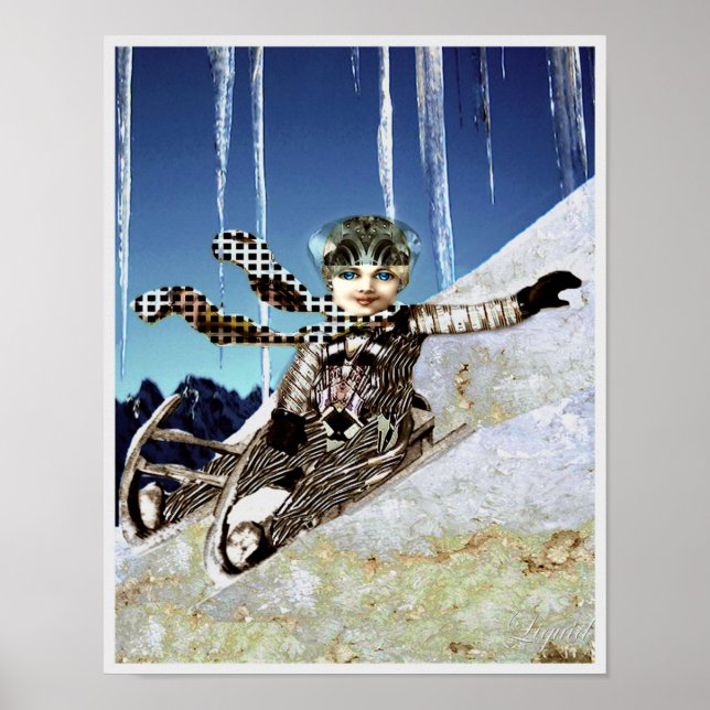 Póster SnowBaby (Imprimir) (Frente)