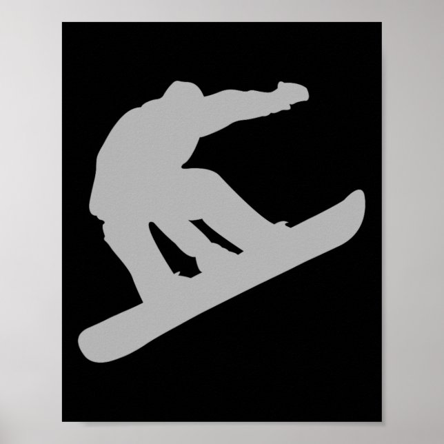Póster Snowboard (Frente)