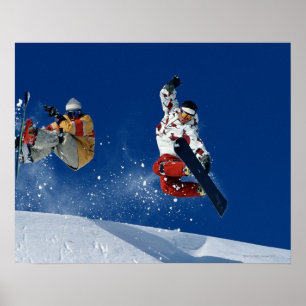 Póster Snowboard 8