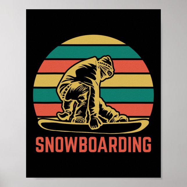 Póster Snowboard Snowboard (Frente)