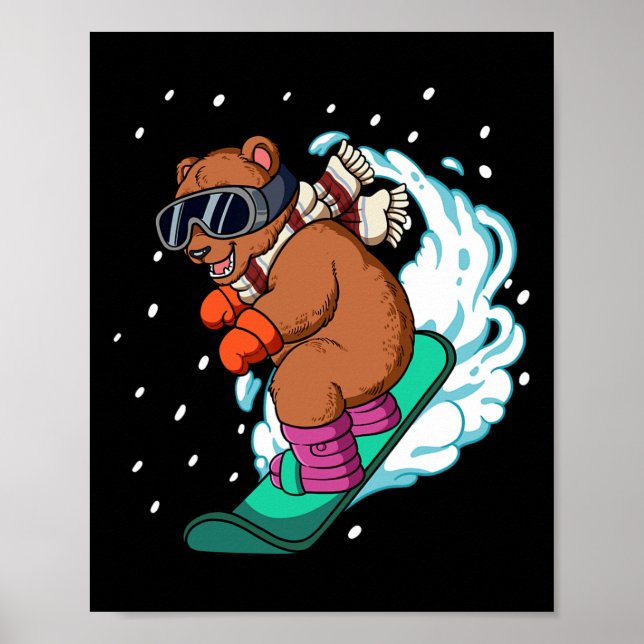 Póster Snowboard Snowboard (Frente)