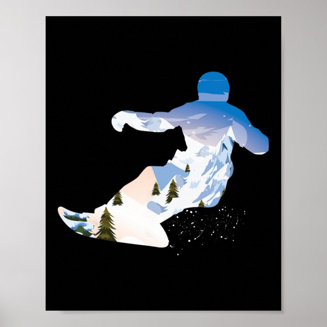 Póster Snowboard Snowboard 1 (Frente)