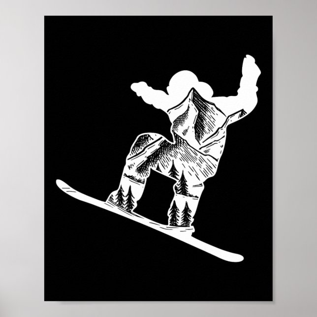 Póster Snowboard Snowboard 11 (Frente)