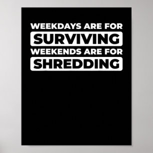 Póster Snowboard Snowboard Deportes de invierno - Snowboa