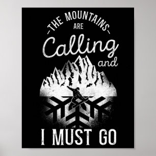 Póster Snowboard Snowboard Esquí en snowboard Snowboard
