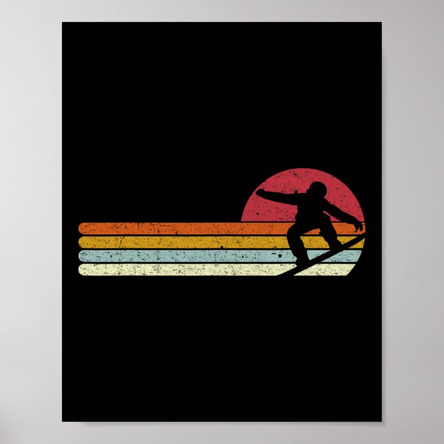 Póster Snowboard Snowboard Snowboard Snowboard (Frente)