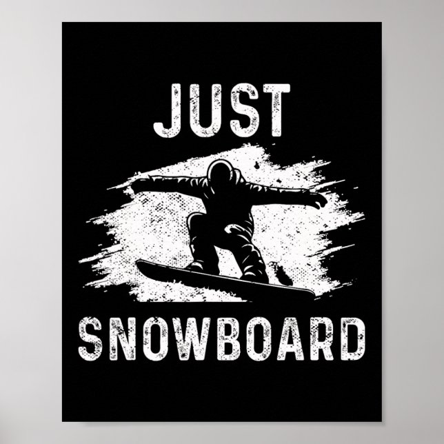 Póster Snowboard Snowboard Vintage (Frente)