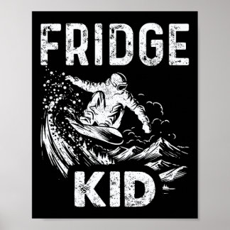 Póster Snowboard Snowboard Vintage Fridge Kid