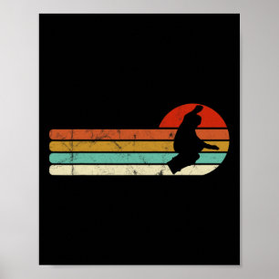 Póster Snowboard Snowboarding Vintage Retro