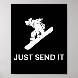 Póster Snowboard T Shirt Snowboard Para Hombres Mujeres N