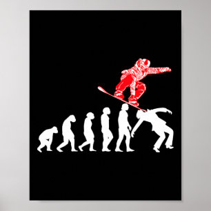 Póster Snowboarder Snowboard Snowboard Snowboard