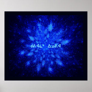 Póster Snowburst