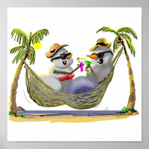 Póster sNoWcOuPLe tropical