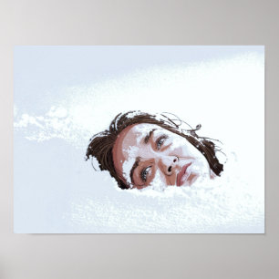 Poster Snowdrift Imprimir arte en pared