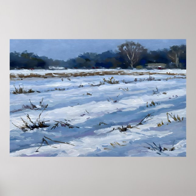 Póster Snowfield (Frente)