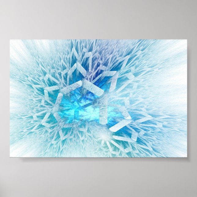Póster Snowflake (Frente)