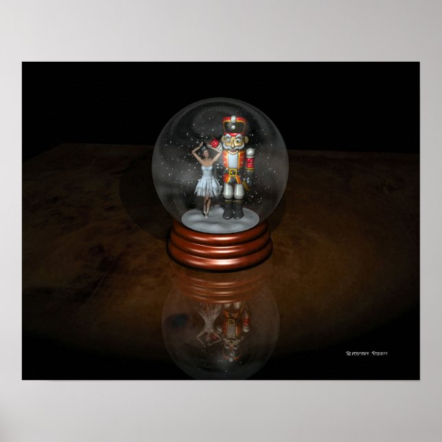 Póster SNOWGLOBE - Nutcracker (Frente)